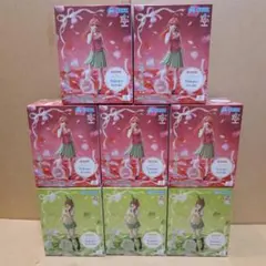 五等分の花嫁∽ Luminastaフィギュア 中野四葉 中野五月 9体
