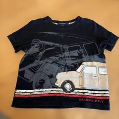 BURBERRY 車プリント Tシャツ 100A ブラックのサムネイル