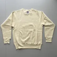 GOAT 裏起毛クルーネックスウェット15.5オンス カスタード XS