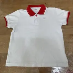 ジャクエツ　半袖ポロシャツ赤120