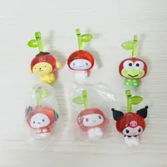 7*e様 サンリオキャラクターズ なかよしさくらんぼスイング ガチャ コンプリー