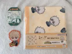 僕のヒーローアカデミア 爆豪勝己 おくるみクロス ステッカー るかっぷ