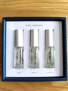 SHIRO 香水セット サボン・ホワイトリリー・ホワイトティー 3本