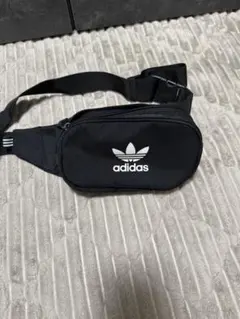 adidas Originals ボディバッグ ウエストポーチ ブラックのサムネイル