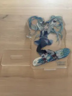 【雪ミク】初音ミクアクリルスタンド スノーボード