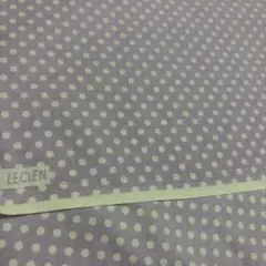 LECIEN cotton fabrics 生地 パープル系 ドット柄 手芸用