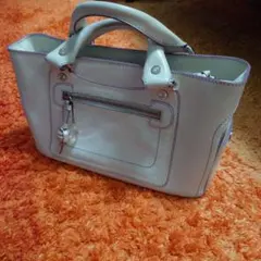 美品鍵完備 CELINE ブギー フィービー期 シボ レザーハンドバッグ 