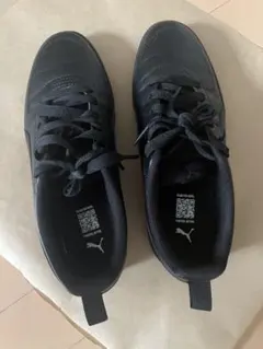 PUMA スニーカー リッキー クラシック ユニセックス　ブラック　26センチ