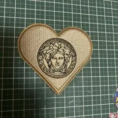 ヴェルサーチ VERSACE ワッペン 刺繍ワッペン ノリあり