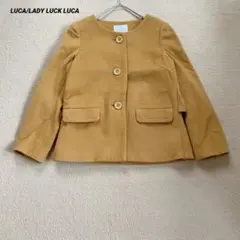 LUCA LADY LUCK LUCA バック フリル ノーカラーコートのサムネイル