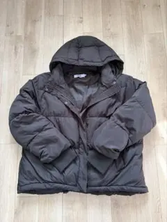 AZUL by moussy 黒ダウンジャケット Sサイズ