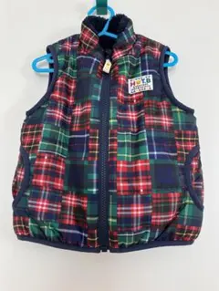 ミキハウス リバーシブルベスト 90cm