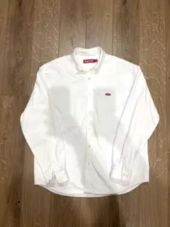 キムタク着用、supreme 白　オックスフォードボタンダウン　Lサイズ キムタク着用、supreme 白 オックスフォードボタンダウン Lサイズ