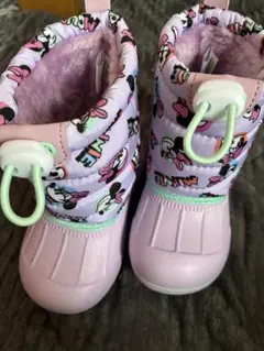 新品バースデイミニーマウス ピンクブーツ 13.0cm