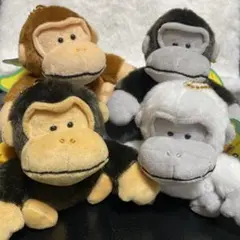 【わんぱく！ごりらぶらざーず】 マスコットBC 全4種　フルコンプセット