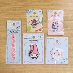 サンリオ マイメロディ ワッペン 5点セット