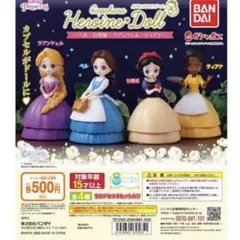 ディズニープリンセス カプキャラ ヒロインドール5体セット