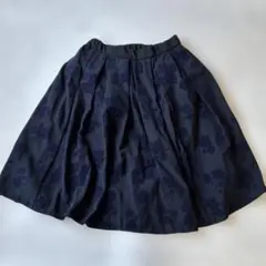 在庫処分❗️HK WORKS LONDON ベロア風 フロッキー 花柄 スカートのサムネイル