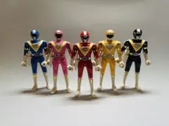 地球戦隊ファイブマン バンダイ 当時物 メタル合金 スーパーファイブ