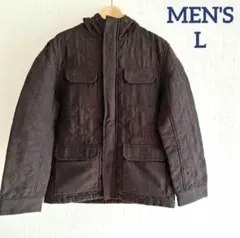 メンズ アウター L　中綿 ブルゾン　ジャケット　コート