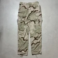 米軍デザート6カラー迷彩 コンバットパンツ チョコチップ迷彩M/R 91年