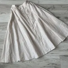 未使用UNIQLO フロントボタンサーキュラースカート