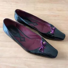☆LOUIS VUITTON エナメルフラットパンプス39☆
