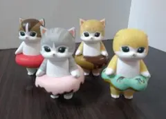 mofusand ドーナツ にゃん ソフビ フィギュア】Donut Nyan (Gray