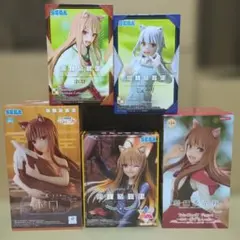 狼と香辛料 フィギュア 5点まとめ売り