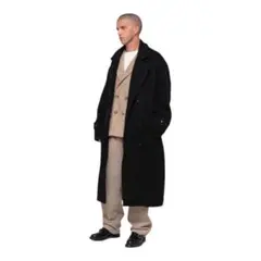 Stussy Mohair Trench Coat Black M 新品のサムネイル