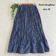Petit Honfleur✨️プチオンフルール(M)フレアスカート 花柄のサムネイル