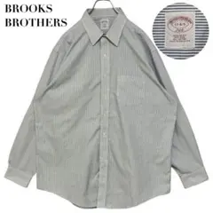 美品✨ブルックスブラザーズ 長袖シャツ ワイシャツ ストライプ 17-45