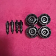 RCカー用 パーツショックと ホイール 4本セットのサムネイル