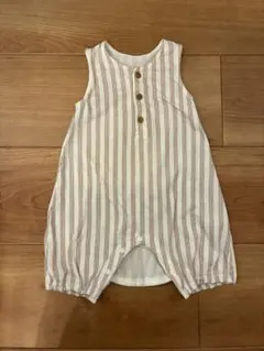UNIQLO ストライプロンパース 70サイズ