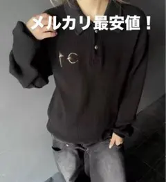 サグクラブ　thag clubブラックサーマル　ポロシャツ