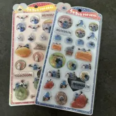 スンスンうるちゅるポップシール　2枚セット