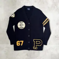 ポロ ラルフローレン カレッジエイト ボーイフレンドカーディガン