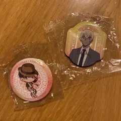 くら寿司　名探偵コナン　びっくらポン　マグネット　缶バッジ　安室透　風間　赤井