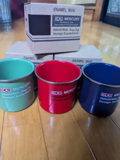 MERCURY ENAMEL MUG エナメルマグカップ 3個セットのサムネイル