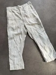 ARAKI YUU 22ss Curved Cropped Pants サイズ1 - メルカリ