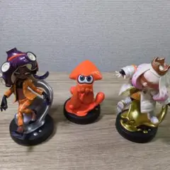 amiibo アミーボ スプラトゥーン ヒメ イイダ イカオレンジ