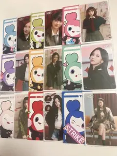 TWICE オフラインくじ 参加賞 トレカ 全メンバーセット