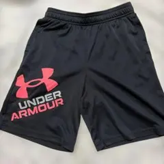 Under Armour キッズ ハーフパンツ ブラック YLG