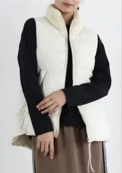 ヤマダヤ MEDOC original ニットコンビベスト オフホワイト 新品