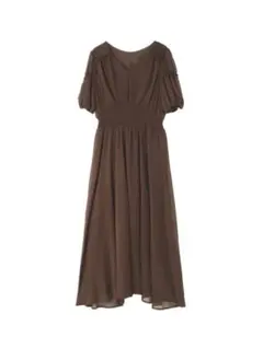 NATURAL BEAUTY BASIC ブラウンワンピース