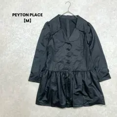 PEYTON PLACE/フレアジャケット/M/黒/綺麗め大人可愛いのサムネイル