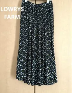 LOWRYS FARM 花柄プリーツスカートのサムネイル