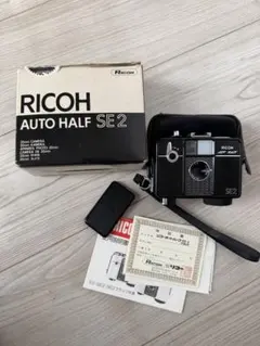 【完動品】RICOH AUTO HALF SE2 純正ポーチ付
