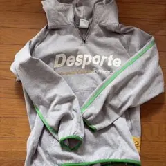 Desporte ハーフジップ ピステ グレー サイズ0のサムネイル