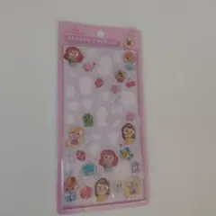【正規品】ディズニー プリンセス ボンボンドロップシール